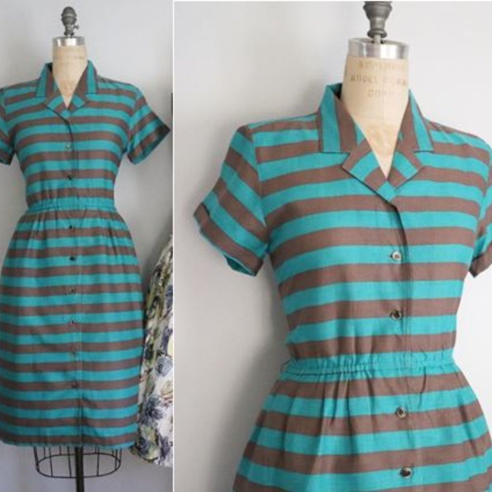 Vintage stripe dress